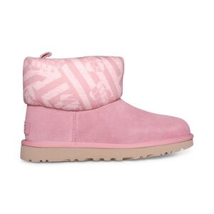 UGG Classic Mini Jersey Stripe Blush Boots